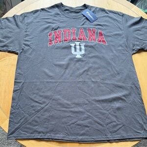 Fanatics Men’s Charcoal Indiana Short Sleeve Tee Size 2XL 100% Cotton